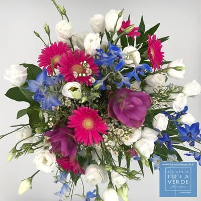 Bouquet Bouquet Lisianthus Delphinium Gerberas Curcuma