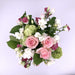 Bouquet Rose Fresie Lisianthus Viburno fiori-rimini