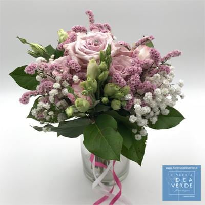 Bouquet Mazzo Rose Lisianthus