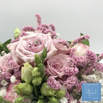 Bouquet Mazzo Rose Lisianthus