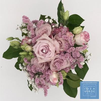 Bouquet Mazzo Rose Lisianthus